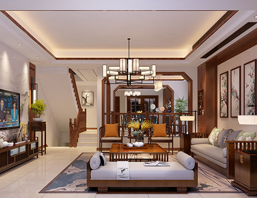 南山苏迪亚诺新中式装修案例