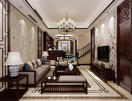 东方大院混搭装修案例