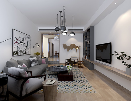 湘路家园现代简约装修案例