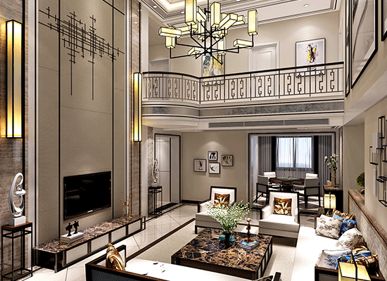 水木天成新中式装修案例