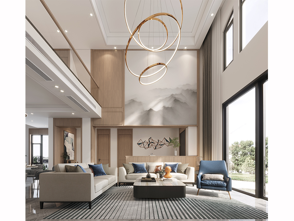 恒大林溪郡现代简约装修案例