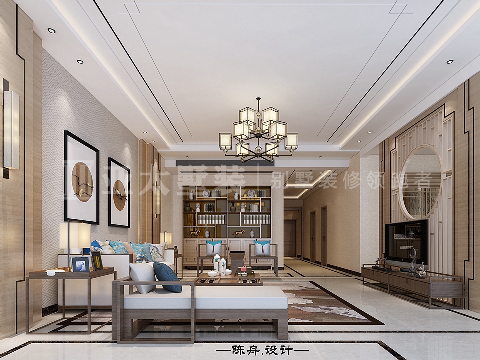 归心苑新中式装修案例