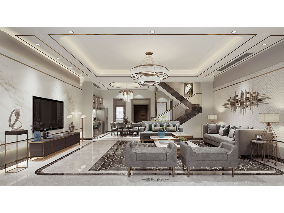 龙湖璟宸新中式装修案例