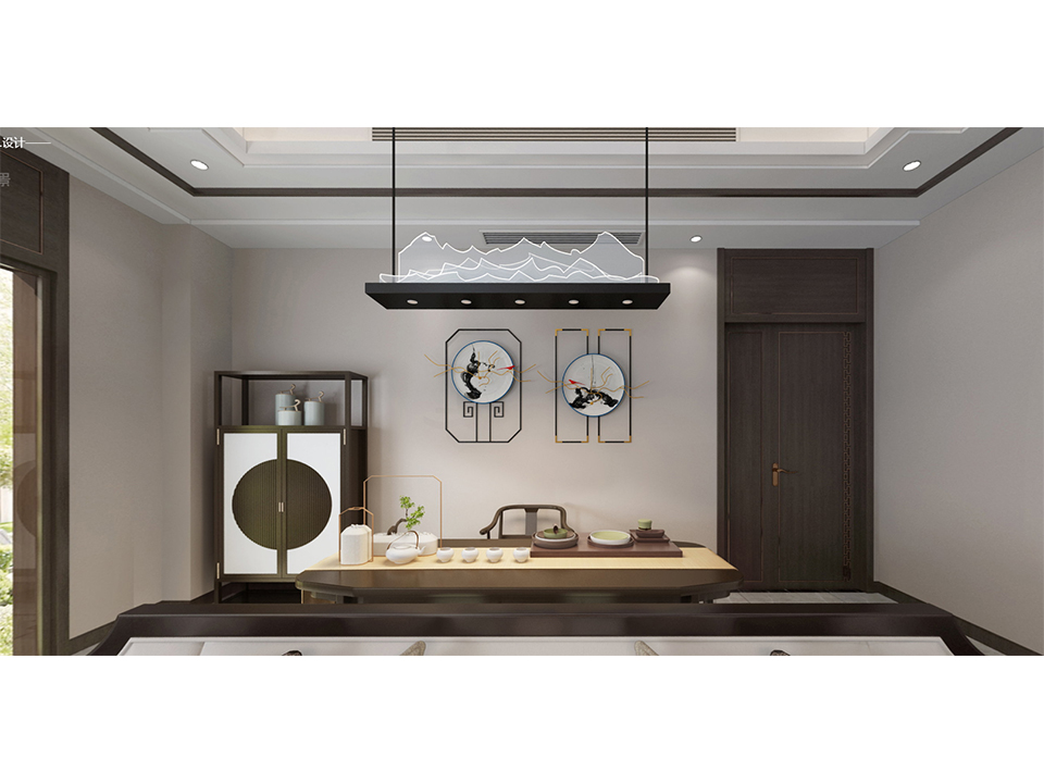 龙湖璟宸新中式装修案例